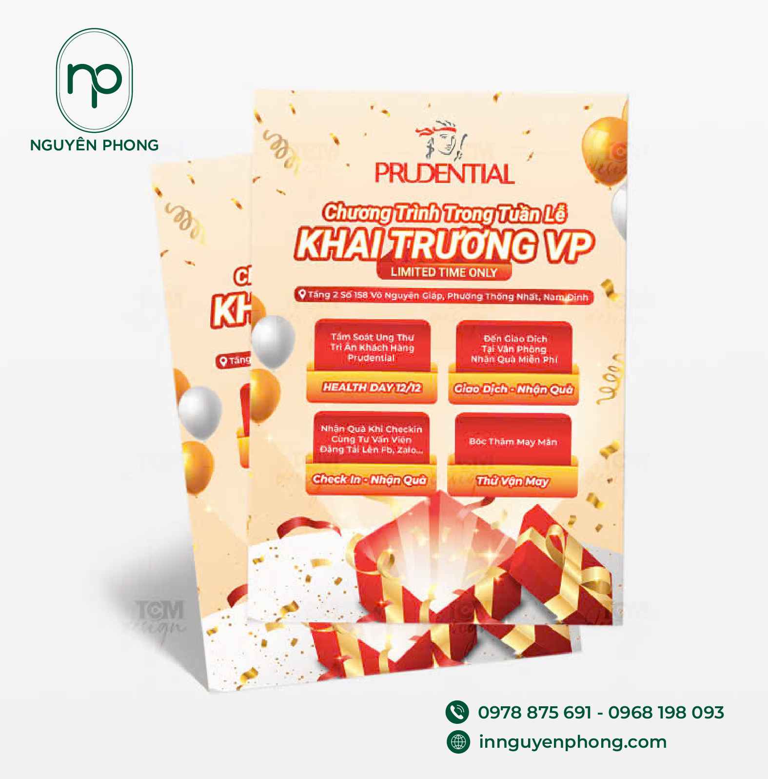 Tiêu đề tờ rơi thu hút sự chú ý 